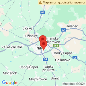 Google map: Kalvária 715/3, Nitra